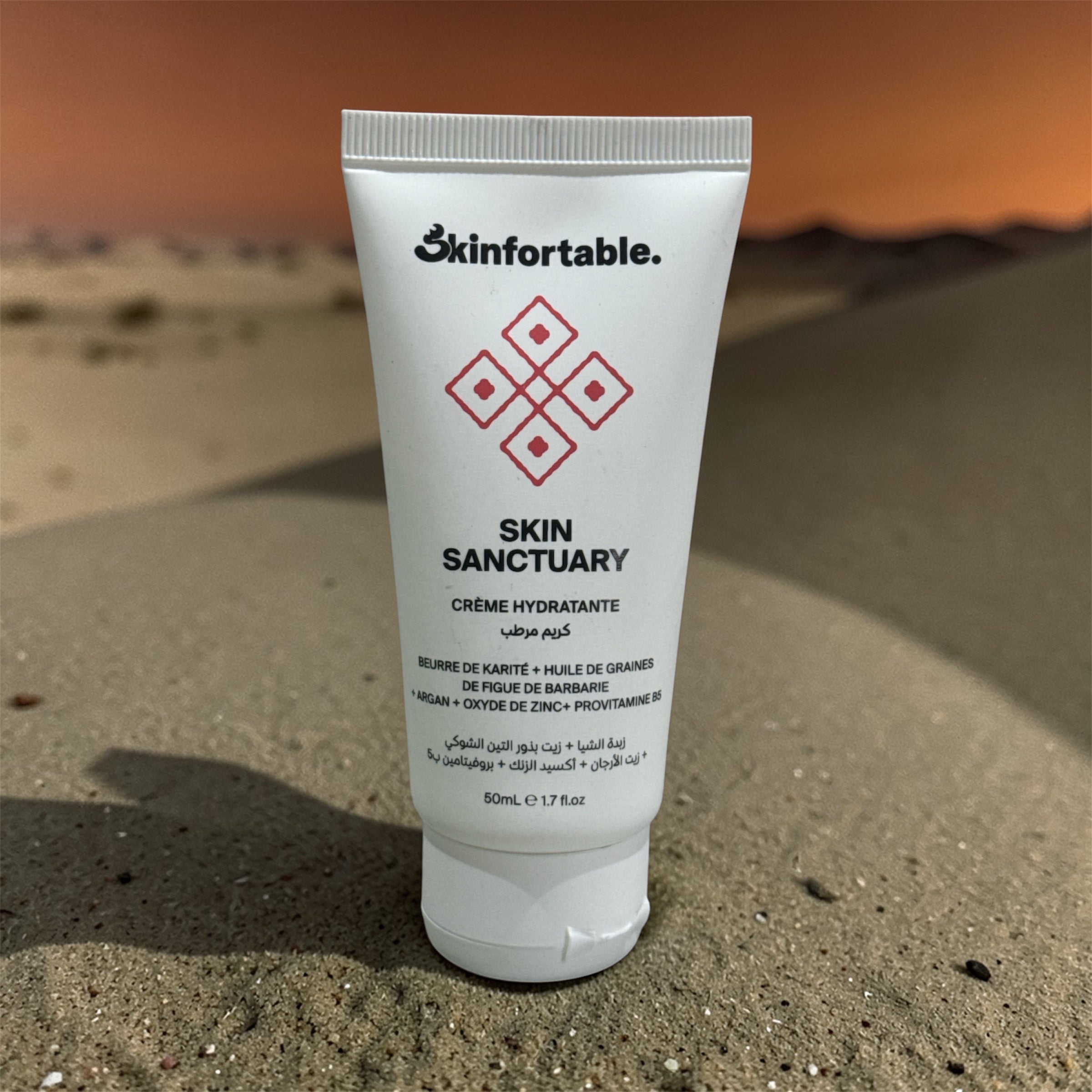 Skin sanctuary : ZINC + B5 RESTORATIVE FACE CREAM